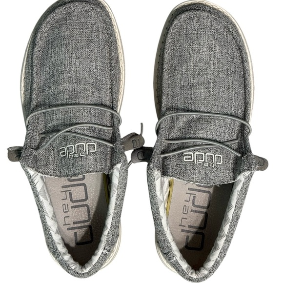 Hey Dude Men's Gray Casual Shoes - Picture 3 of 6